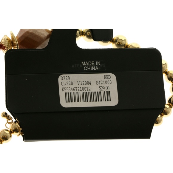 Catherine's Bead Necklace Colorful & Gold NWT - Picture 2 of 4